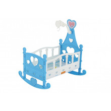 Кроватка-качалка сборная для кукол №3 (8 элементов) (в пакете) 62079 Полесье