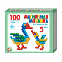 Мозаика магнитная шестигранная d20/5 цв/100 эл 00961 QUNXING TOYS