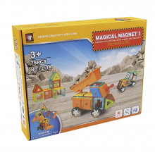 Игровой набор "Магнитный конструктор" 75эл 7211A QUNXING TOYS, КИТАЙ