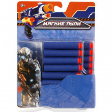 Набор из 18 мягких пуль с присосками B1458731-R QUNXING TOYS