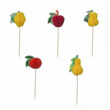 Деко-пика "Фрукты" KR-5458 QUNXING TOYS