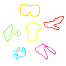 Набор "Резинка-браслет" KR-6743-6 QUNXING TOYS