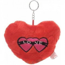 Мягкая игрушка-брелок "Сердце", 14 см KR-7205 QUNXING TOYS