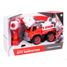 Конструктор "Пожарная машина" LM8034-DZ-1 Конструктор "Пожарная машина" LM8034-DZ-1