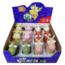 Игрушка Забавные зверята "Пучеглазик" LW19-73 QUNXING TOYS, КИТАЙ Игрушка Забавные зверята "Пучеглазик" LW19-73 QUNXING TOYS, КИТАЙ