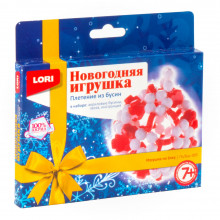 Новогодняя игрушка. Плетение из бусин "Игрушка на елку" Пз/Бус-005 QUNXING TOYS