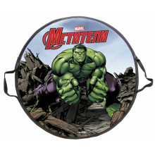 Ледянка Marvel Hulk, 52 см, круглая Т58170-1 QUNXING TOYS