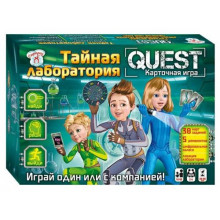 Настольная игра StoreGo "Квест Тайная лаборатория" 12221002Р