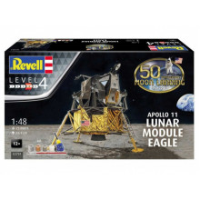 Сборная модель: Подарочный набор "Аполлон-11": Лунный модуль "Орел" (1:48) 03701 Revell