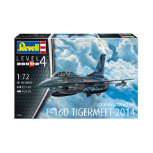 Cборная модель Американский истребитель F-16D Tigermeet 2014 (1:72) 3844 REVELL, Германия