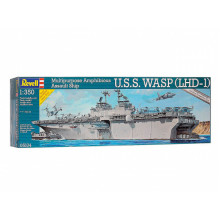 Сборная модель: Американский универсальный десантный корабль Wasp (1:350) 05104 Revell