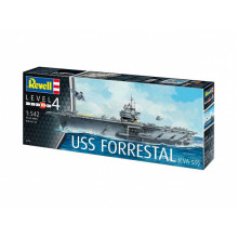 Сборная модель: Американский авианосец USS Forrestal (CV-59) (1:542) 05156 Revell