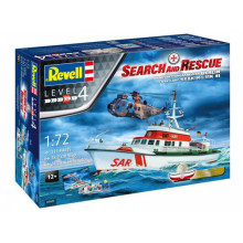 Сборная модель: Подарочный набор "Катер DGzRS Berlin с вертолетом Sea King" (1:72) 05683 Revell