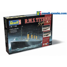 Сборная модель: Подарочный набор с моделью корабля "Титаник" (1:700/1:1200) 05727 Revell