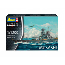 Сборная модель: Японский линкор Musashi (1:1200) 06822 Revell Сборная модель: Японский линкор Musashi (1:1200) 06822 Revell
