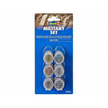 Набор акриловых красок Military Set, 6 цветов 39075 Revell