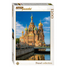 Пазлы Step Puzzle "Храм Спаса на Крови", 1500 элементов 83055 Step puzzle Пазлы Step Puzzle "Храм Спаса на Крови", 1500 элементов 83055 Step puzzle
