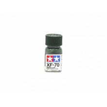 XF-70 Dark Green 2 flat, enamel paint 10 ml. (Темный Зеленый 2 матовый) Tamiya 80370 Tamiya