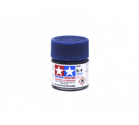 X-4 Blue gloss, acrylic paint mini 10 ml. (Синий глянцевый) Tamiya 81504 Tamiya