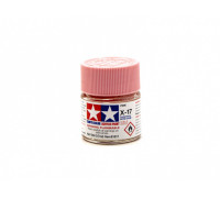 X-17 Pink gloss, acrylic paint mini 10 ml. (Розовый глянцевый) Tamiya 81517 Tamiya