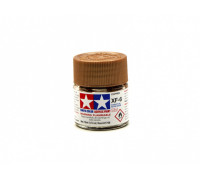 XF-6 Copper metallic, acrylic paint mini 10 ml. (Медь металлик) Tamiya 81706 Tamiya