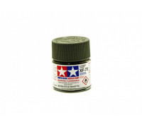 XF-73 Dark Green flat JGSDF, acrylic paint mini 10 ml.(Темный зеленый матовый Японский) Tamiya 81773 Tamiya