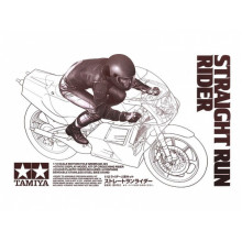 Сборная модель: Мотоциклист Racing Run Rider (1:12) 14123  Tamiya