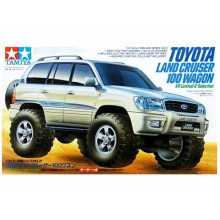 Toyota Landcruiser 100 с электромоторчиком (1:32) 19021  Tamiya