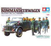 Сборная модель: Штабная машина Steyr Type 1500A Kommanderwagen с 7 фигурами (1:35) 25149  Tamiya