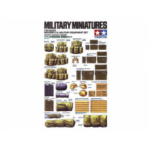 Сборная модель: Набор современного американсокго снаряжения (1:35) 35266  Tamiya