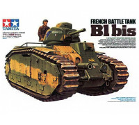 Сборная модель: Французский тяжелый танк B1 bis с 75 мм. пушкой (1:35) 35282  Tamiya
