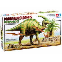 Сборная модель: Диорамма Parasaurolophus Diorama Set (1:35) 60103  Tamiya