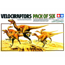 Сборная модель: Диорамма Velociraptors Diorama Set (1:35) 60105  Tamiya
