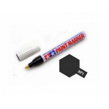 Маркер XF-1 Черный матовый 89301  Tamiya Маркер XF-1 Черный матовый 89301  Tamiya