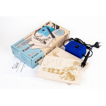 ЭЛЕКТРОПРИБОР ДЛЯ ВЫЖИГАНИЯ ПО ДЕРЕВУ "УЗОР-10К" (АППАРАТ, 8 ДОСОК) 01817 Тридевятое царство