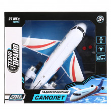 Радиоуправляемый самолет "Истребитель", световые эффекты, ездит ZY905632-R Технодрайв