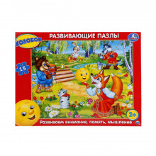 Развивающий пазл в рамке "Колобок" 4690590086179 Умка