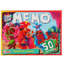 КЕЙВ КЛАБ. КАРТОЧНАЯ ИГРА МЕМО. (50 КАРТОЧЕК,65Х95ММ) 4630115527275 Умные игры
