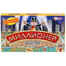 НАСТОЛЬНАЯ БИЗНЕС ИГРА  МИЛЛИОНЕР 4690590123010 Умные игры