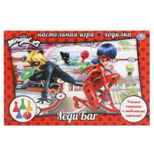 Настольная игра-ходилка ЛЕДИ БАГ 4690590124932 Умные игры