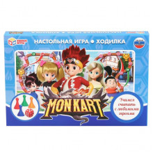 НАСТОЛЬНАЯ ИГРА-ХОДИЛКА  МОН КАРТ В КОР. 4690590193921 Умные игры