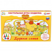Настольная игра-ходилка "Оранжевая корова. Дружная семья" 4690590209271 Умные игры