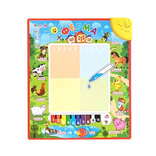 Развивающий коврик "Ферма" (музыкальный) ZYE-E0064 Развивающий коврик "Ферма" (музыкальный) ZYE-E0064