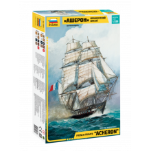 Сборная модель: Французский фрегат "Ашерон" 9034 ЗВЕЗДА