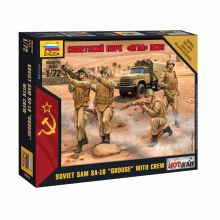 Сборная модель: 1/72 Советский ПЗРК "Игла" 9К38 7412 Звезда