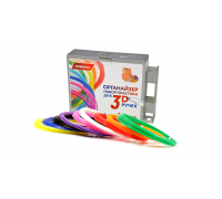 Набор пластика для 3D ручек UNID PLA-9 (по 10м. 9 цветов в коробке) ORG-PLA9