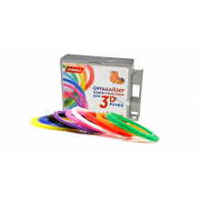 Набор пластика для 3D ручек UNID PLA-9 (по 10м. 9 цветов в коробке) ORG-PLA9