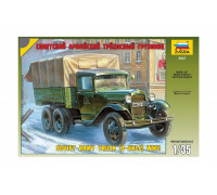 Сборная модель Советский трёхосный грузовик "ГАЗ-ААА" (1:35) 3547 ЗВЕЗДА