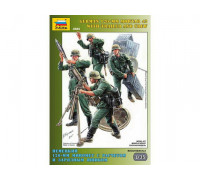 Сборная модель "Немецкий 120-мм миномёт с расчетом и зарядным ящиком" (1:35) 3583 ЗВЕЗДА