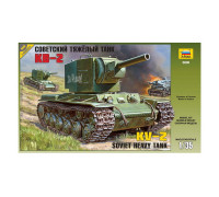 Сборная модель Советский тяжёлый танк КВ-2 (1:35) 3608 ЗВЕЗДА Сборная модель Советский тяжёлый танк КВ-2 (1:35) 3608 ЗВЕЗДА